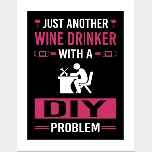 Wine Drinker DIY Posters and Art